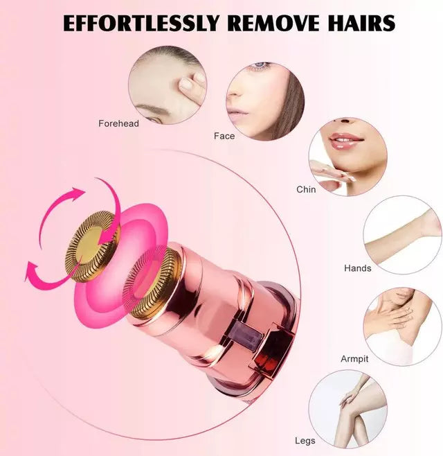 GlamTouch™ – Depilador facial elegante