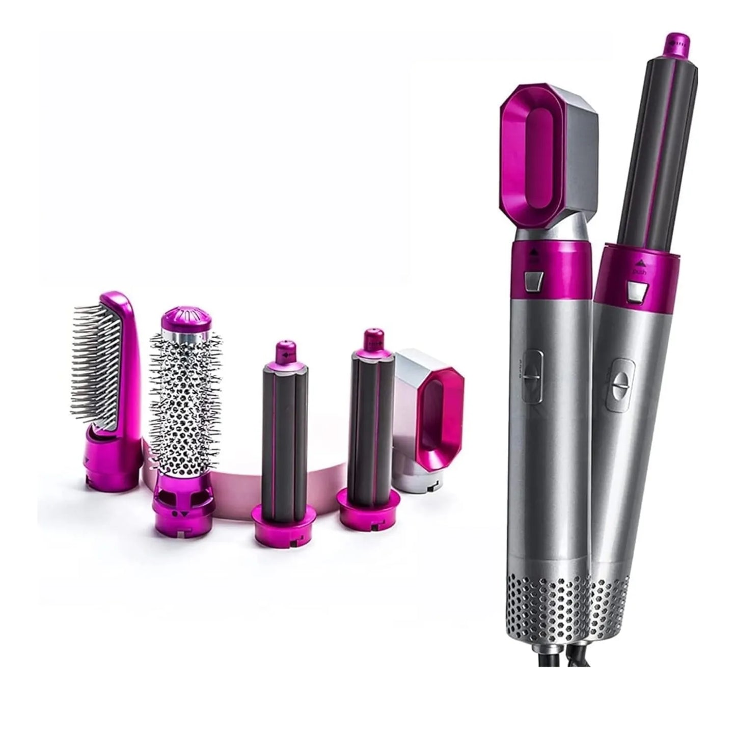 GlamAir™ — Peine secador 5 en 1